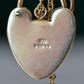 Heavy Vintage Heart Padlock