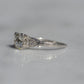 Scintillating Art Deco Engagement Ring