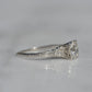 Scintillating Art Deco Engagement Ring