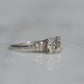 Scintillating Art Deco Engagement Ring