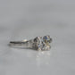 Scintillating Art Deco Engagement Ring
