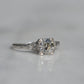 Scintillating Art Deco Engagement Ring