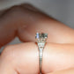 Scintillating Art Deco Engagement Ring