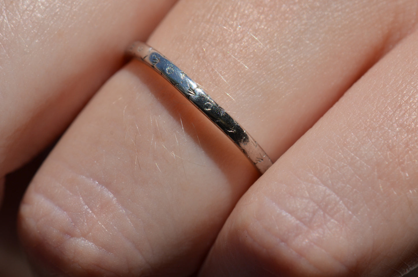 Art Deco Orange Blossom Band