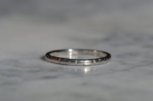 Art Deco Orange Blossom Band