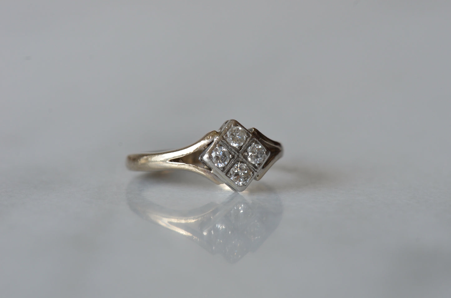 Elegant Art Deco Conversion Ring