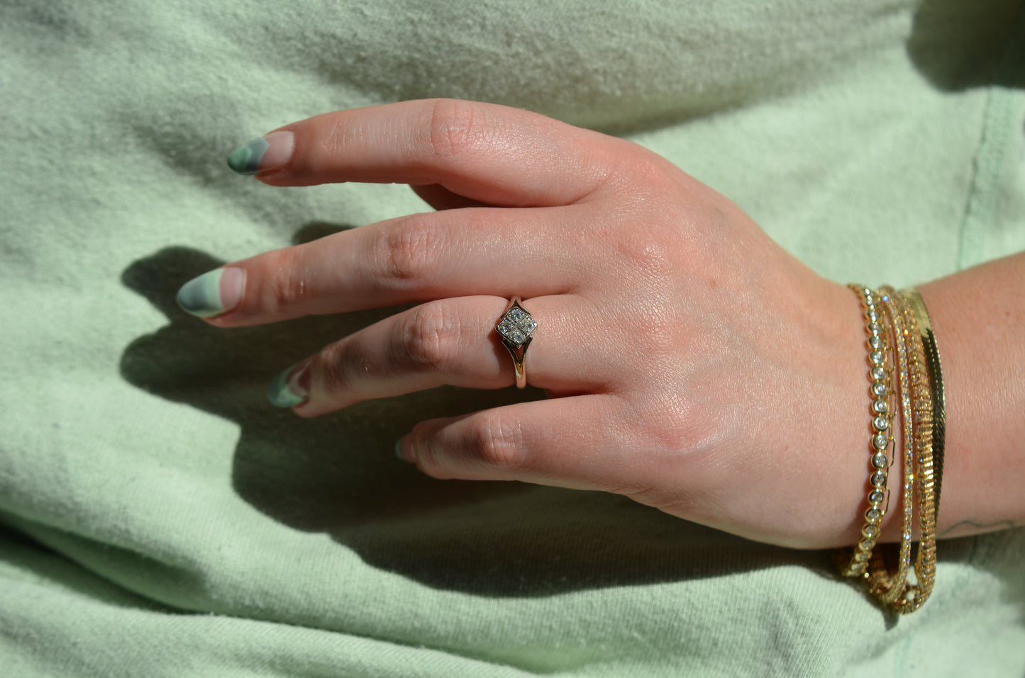 Elegant Art Deco Conversion Ring