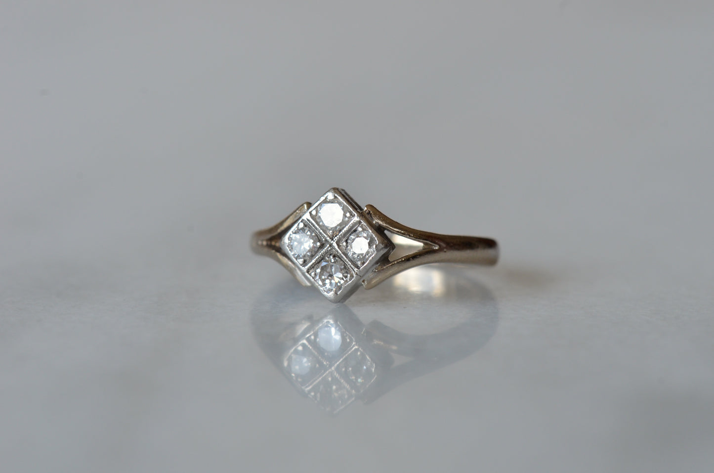 Elegant Art Deco Conversion Ring