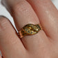 Bold Antique Twin Snake Ring