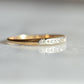 Demure Vintage Diamond Band