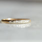 Demure Vintage Diamond Band