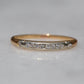 Demure Vintage Diamond Band