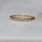 Demure Vintage Diamond Band