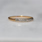 Demure Vintage Diamond Band