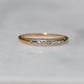 Demure Vintage Diamond Band