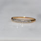 Demure Vintage Diamond Band