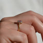 Delicate Edwardian Ruby Cluster Ring