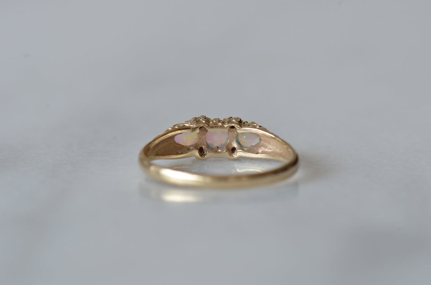 Vibrant Estate Opal Ring