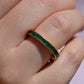 Dazzling Sapphire and Emerald Day and Night Flip Ring