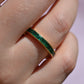 Dazzling Sapphire and Emerald Day and Night Flip Ring