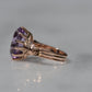Darling Antique Rose Of Sharon Ring