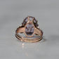 Darling Antique Rose Of Sharon Ring