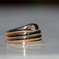 Warm Coiled Victorian Snake Ring