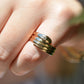 Warm Coiled Victorian Snake Ring
