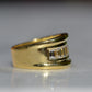 Bold Channel Baguette Ring