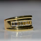 Bold Channel Baguette Ring