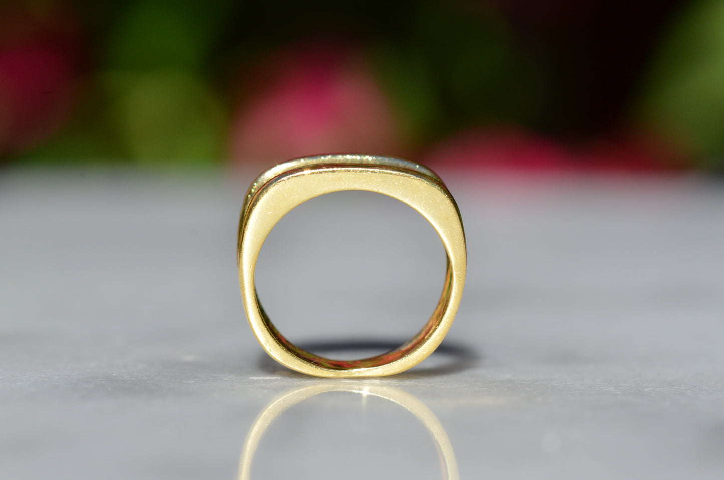 Bold Channel Baguette Ring