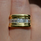 Bold Channel Baguette Ring