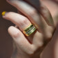 Bold Channel Baguette Ring