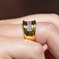 Bold Channel Baguette Ring
