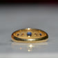 Vibrant Edwardian Sapphire Star Ring