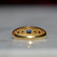 Vibrant Edwardian Sapphire Star Ring