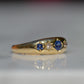 Vibrant Edwardian Sapphire Star Ring
