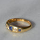 Vibrant Edwardian Sapphire Star Ring