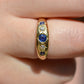 Vibrant Edwardian Sapphire Star Ring