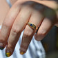 Vibrant Edwardian Sapphire Star Ring