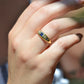Vibrant Edwardian Sapphire Star Ring