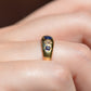 Vibrant Edwardian Sapphire Star Ring