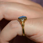 Antique Boulder Opal Trilogy Ring
