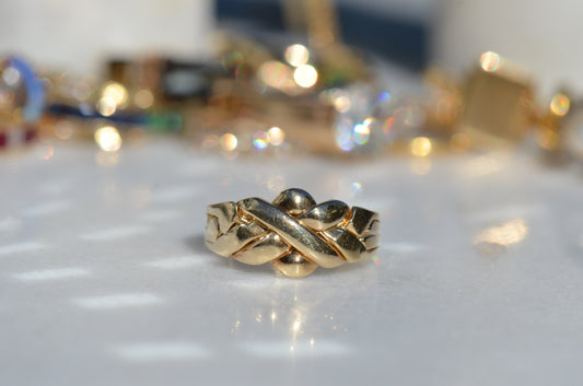 Perfect Vintage Puzzle Ring