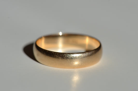 Wide Midcentury Stacking Ring