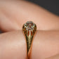Stunning Victorian Old Mine Trilogy Ring