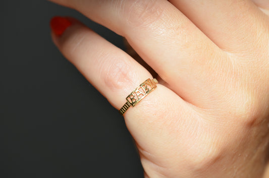 Wee Vintage Baby Ring