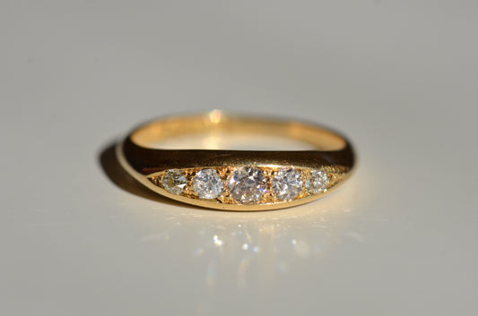 Minimalist Edwardian Boat Ring