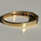 Chic Sapphire Geometric Band