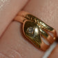 Charming Antique Coiled Snake Ring